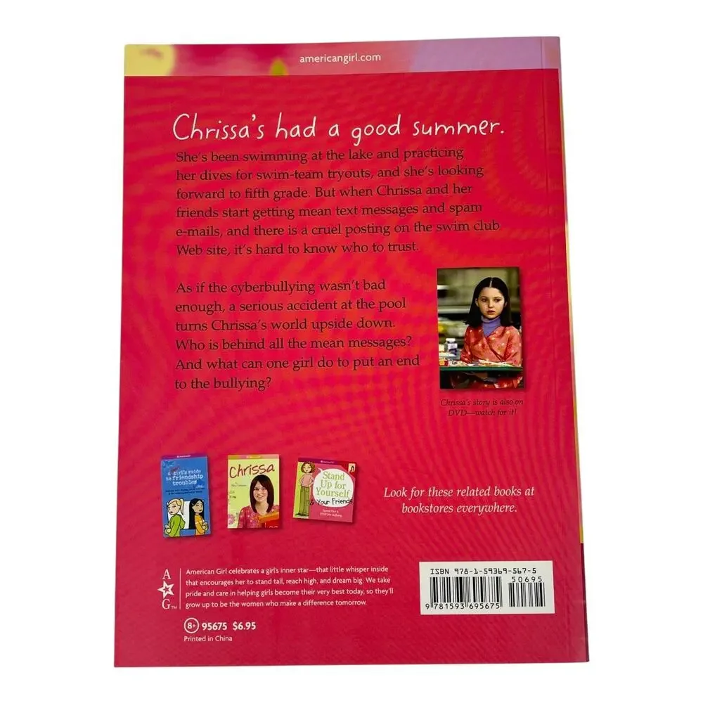 American Girl Book Chrissa Stands Strong Paperback Mary Casanova Girl Of Year
